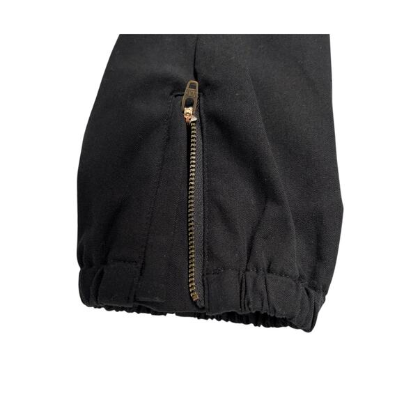 Mod X Utility Jogger Jumpsuit Stretch Medium Black Streetwear Modern - Picture 16 of 16